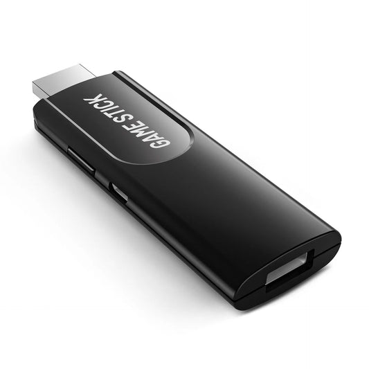 Retro Game Stick, with over 40,000 games, 4K wireless HDMI output, plug and play, supports including 18 emulator console communication cables