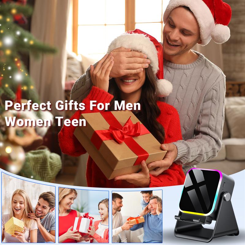 Wireless Sensor Audio Speaker Stand，5-in-1 Phone Stand