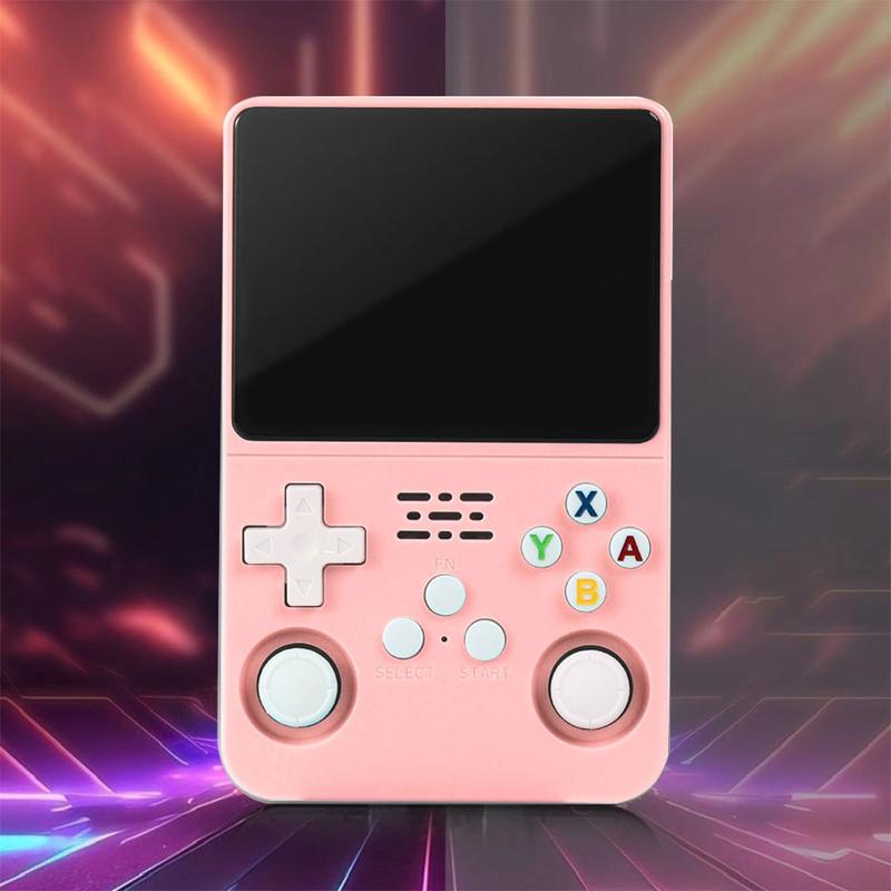 R36S Retro Video Handheld Game Console Linux System 3.5 in IPS Screen Built in 3000mAH Battery 64G TF Card Preinstalled Gamess