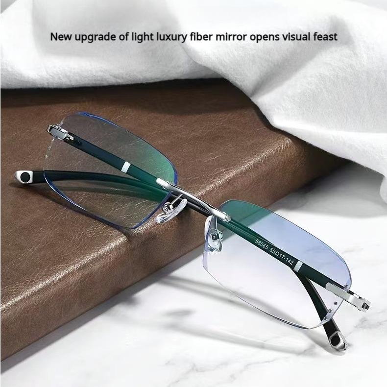 Frameless Smart Zoom Reading Glasses for Men & Women