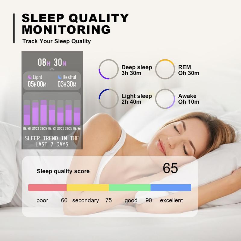 2025 New Multifunctional Men Women's Smartwatch, 2.2-inch Smart Watch with Answer/Make Calls/100+ Sports Modes/Message Reminder, IP67 Waterproof Smart Watch for Android iPhone Devices, Fitness Watch, Fall Gift