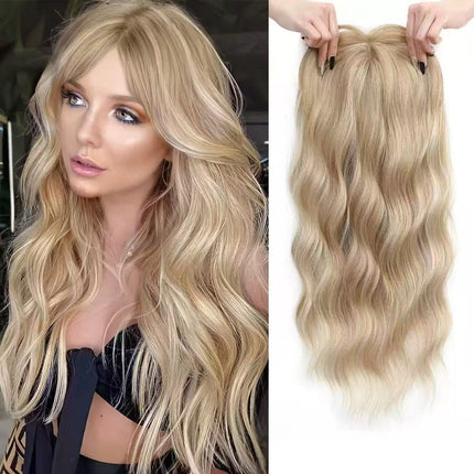 Women's Hairpiece - 22inch Wavy Clip - In Synthetic Hairpiece - nanwushop