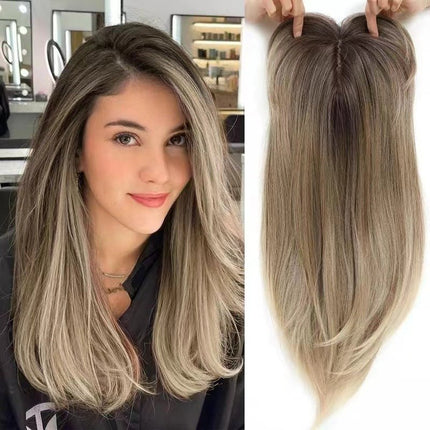Women's Hairpiece - 22inch Wavy Clip - In Synthetic Hairpiece - nanwushop