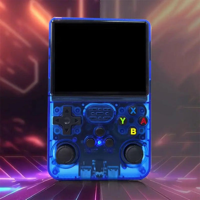 R36S Retro Video Handheld Game Console Linux System 3.5 in IPS Screen Built in 3000mAH Battery 64G TF Card Preinstalled Gamess - nanwushop